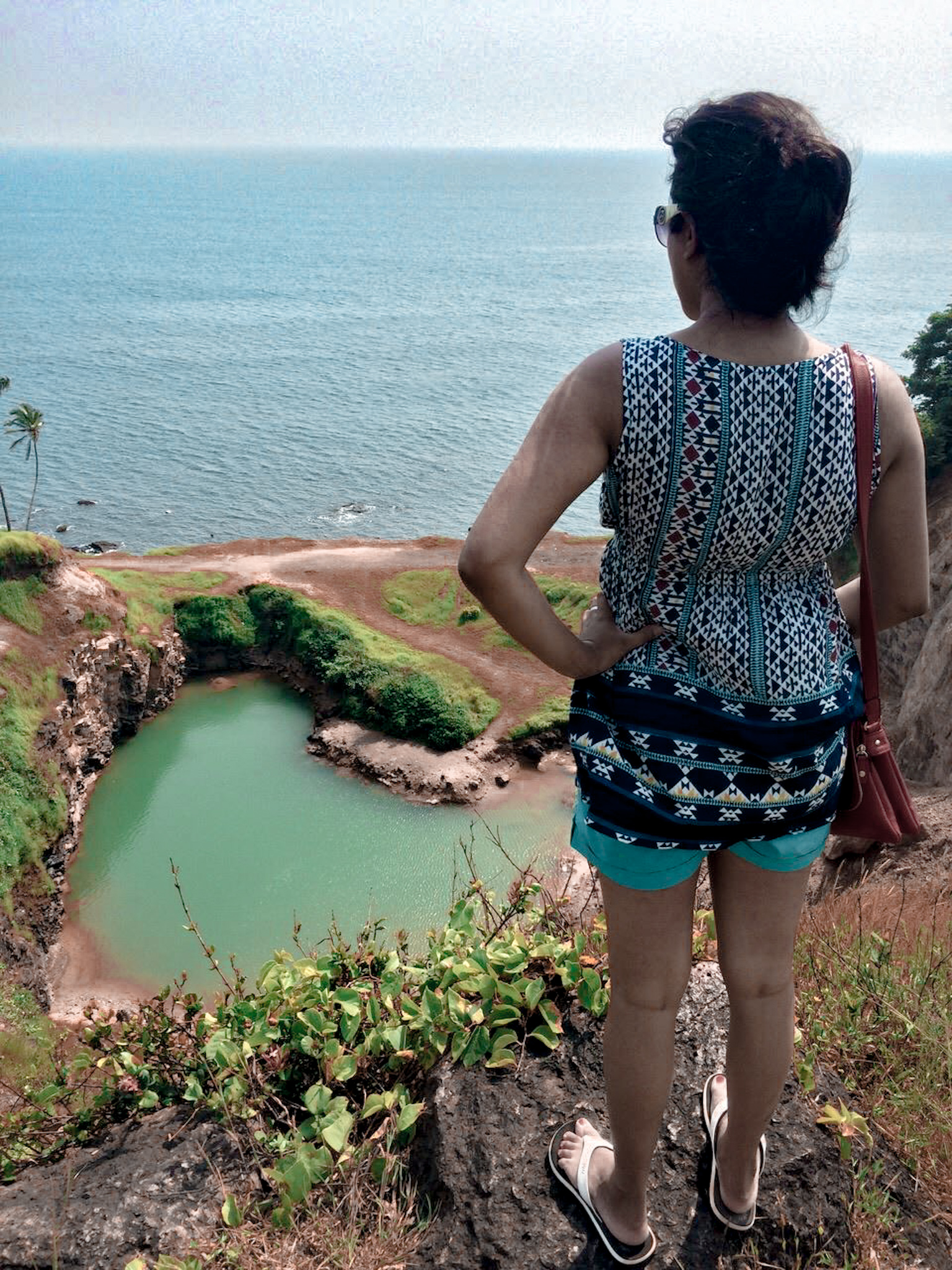 Heart shaped lake Goa