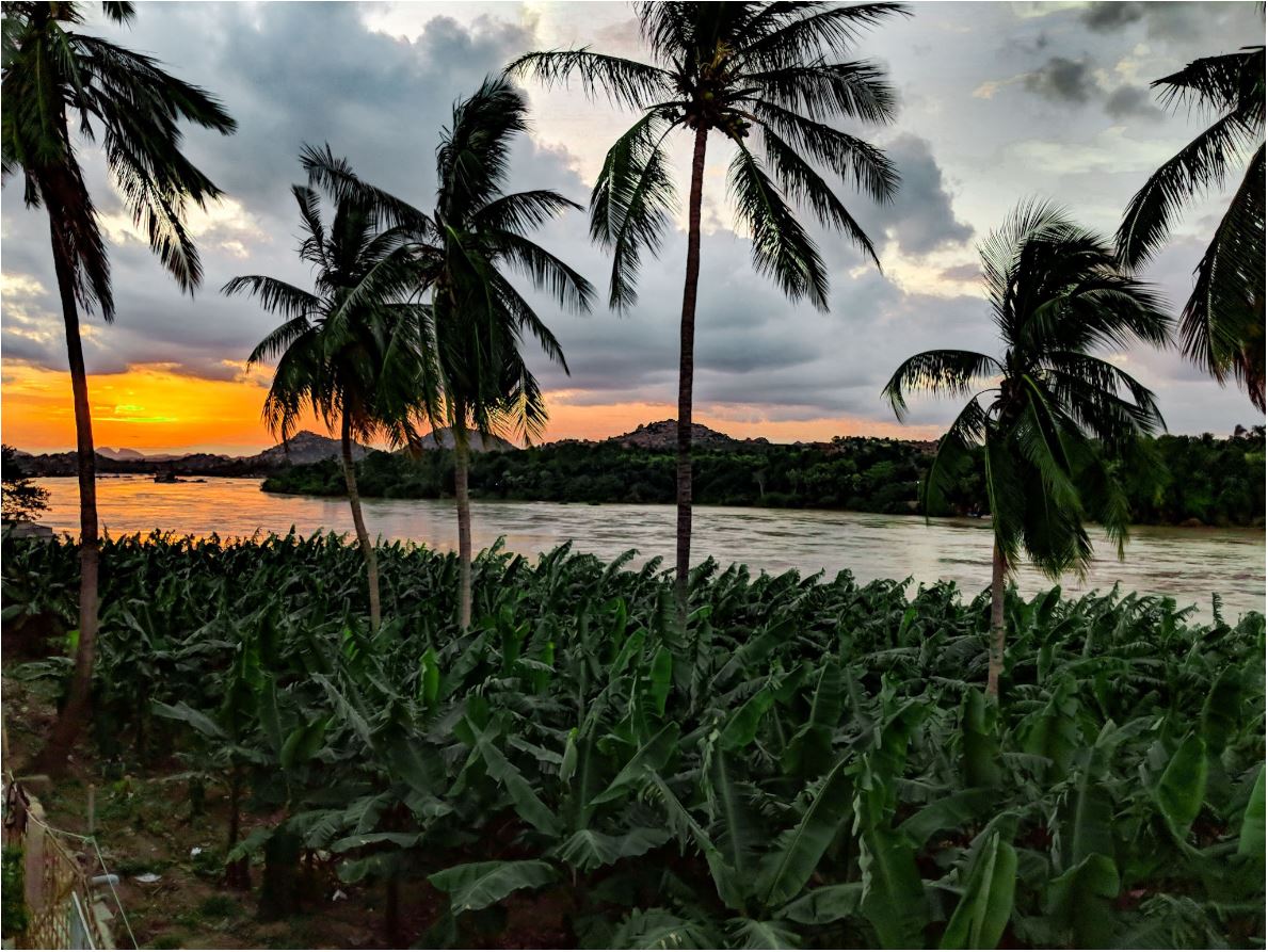 Hampi sunset