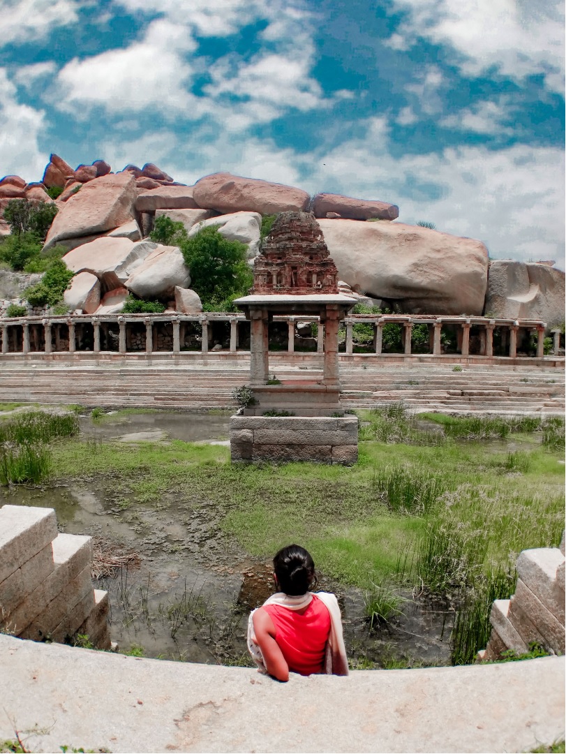 Krishna Bazaar Hampi
