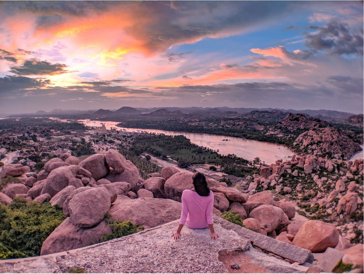 Matanga Hill Sunset Hampi