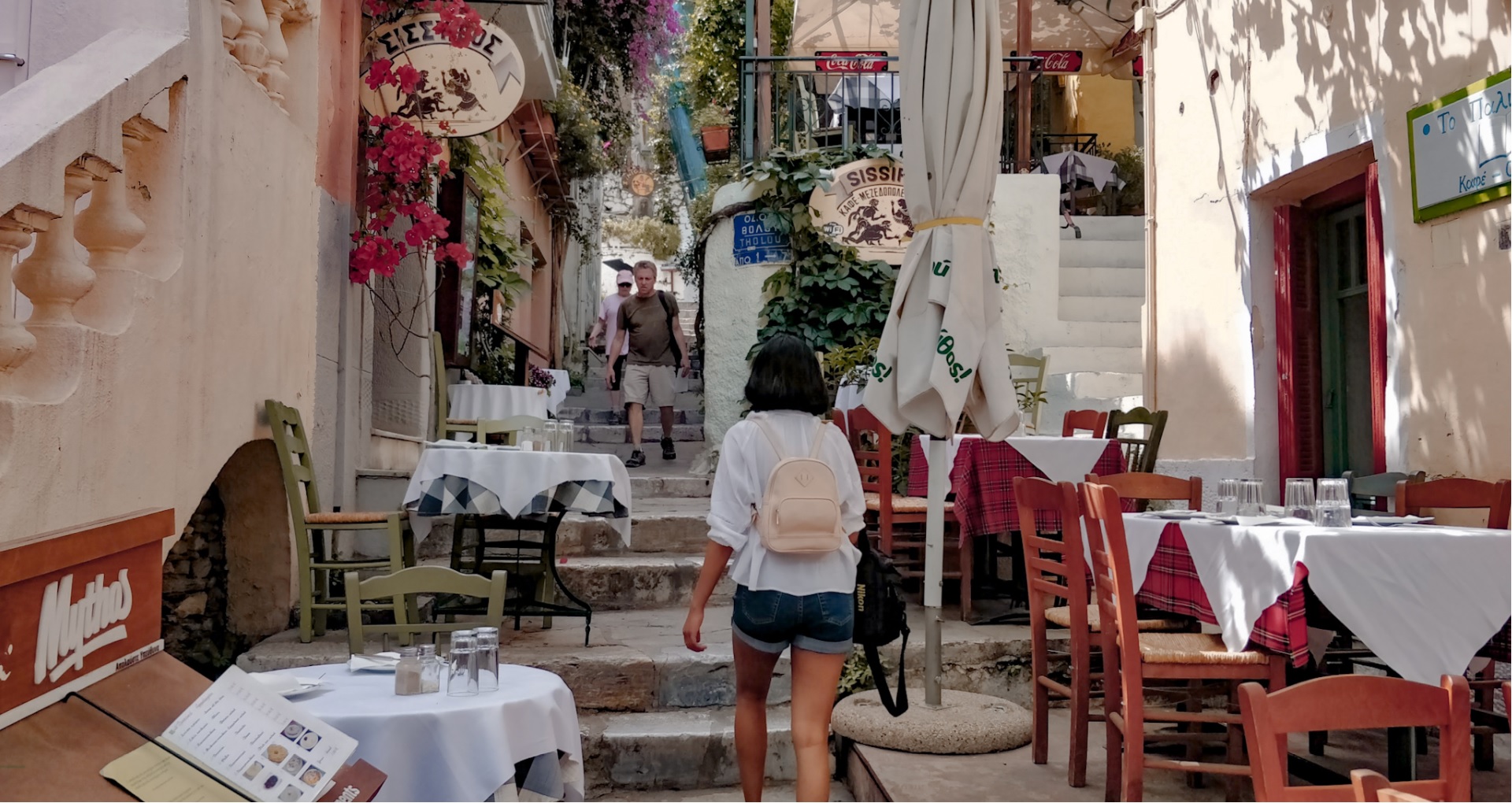 Plaka in Athens, Greece