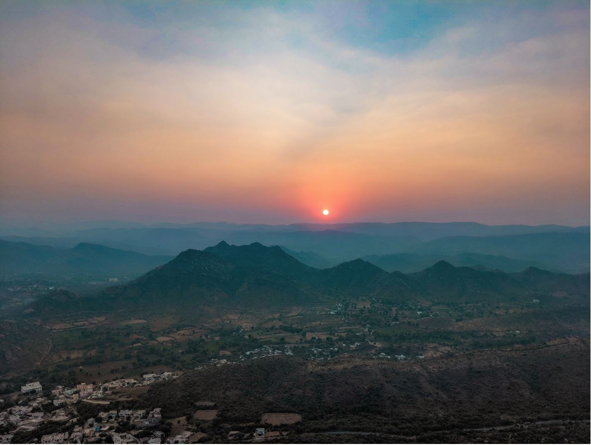 Sunset at Udaipur