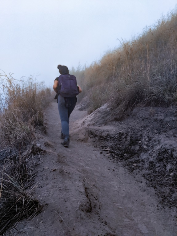 Climbing Mount Batur