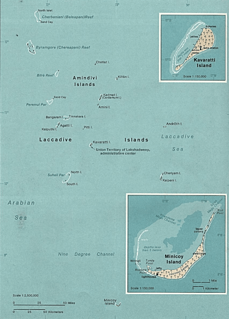 make a travel brochure on lakshadweep island